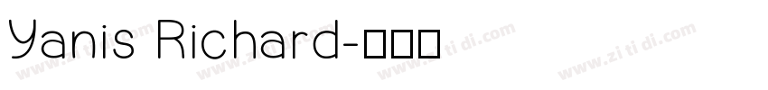 Yanis Richard字体转换